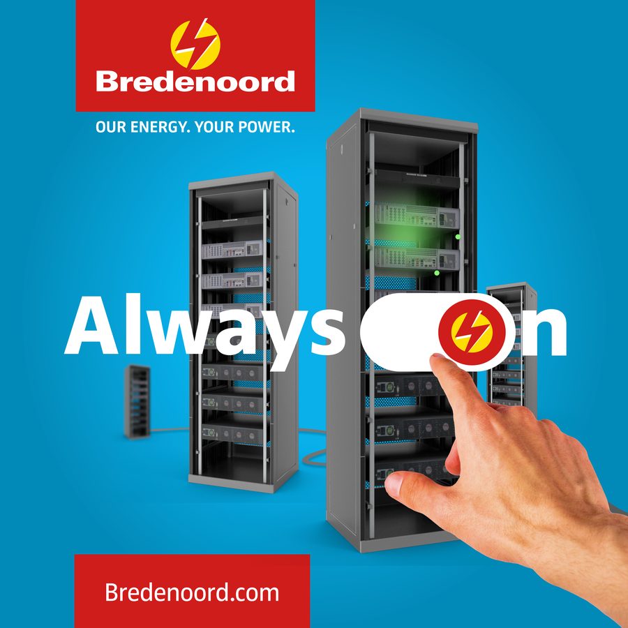 Bredenoord Always-on vierkante post met serverracks