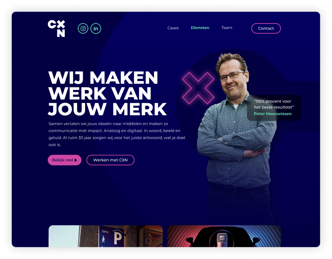 CXN homepage