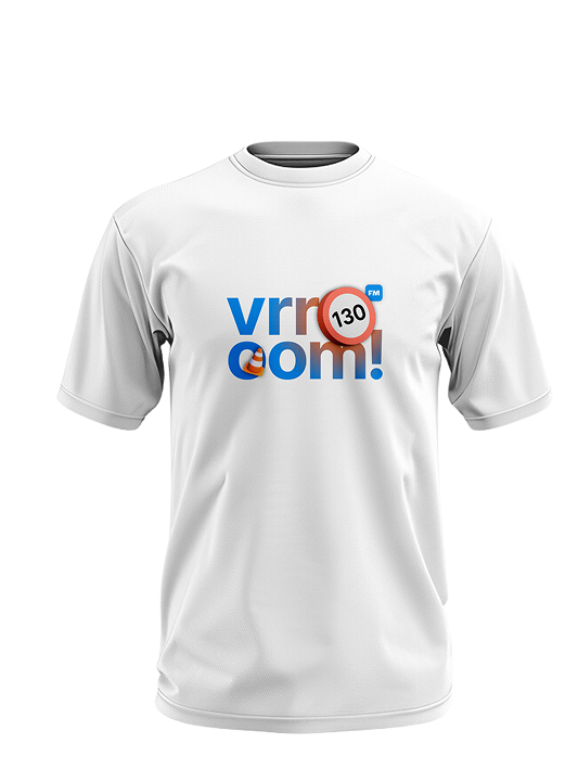 Flitsmeister T-shirt wit